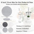 SHACOS 8" Trivets for Hot Dishes, Heat Resistant Large Coaster for Hot pots and Pans, Multipurpose Hot Pads for Kitchen Countertop, Table Decor, H...
