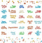 30 pcs Holiday Blessings Die Cuts, lyfLux Die Cuts for Card Making, Holiday Blessings, Good Luck, Words of Thanks, Make a Wish, Words of Welcome, ...