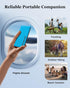 Portable Charger Power Bank 10000mAh Powerbank 20W PD Fast Charging External Battery Pack PD3.0 & QC3.0 with USB C in&Out Portable Phone Charger f...