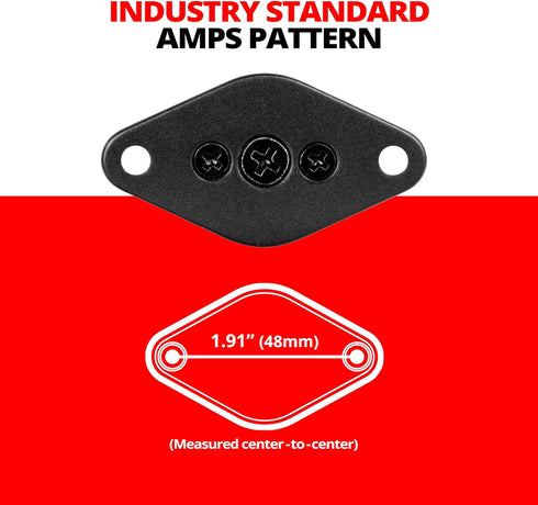AMPS Mount | 2 Hole | 20mm Ball | Diamond Compatible...