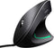 Wired Vertical Mouse, Optical Ergonomic Mouse with 4 Adjustable 800/1200/2000/3200, 5 Buttons USB Computer Mouse, Better for Large and Medium Size...