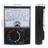 DC/AC Voltage Current Resistance Electrician Tool Mechanical Multimeter with Test Leads, Handheld Analog Multimeter Pointer Tester...