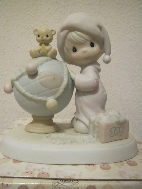 Precious Moments MAY YOUR WORLD BE TRIMMED WITH JOY...