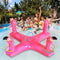 Inflatable Pool Ring Toss Games with 6 Rings, Flamingo Shark Pool Ring Toss Game Summer Pool Toys Party Games for Kids and Adults...