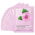 Jakuva 12PCS Deeply Moisturizing Facial Masks,Collagen Face Mask Facial Patches for Anti-Aging,Anti Wrinkle & Face Skincare,Firm Skin Softening Fa...