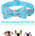 Dog Collar Easter Gift with Bow Tie, Rabbit Egg male Dog Collar with Safety Metal Buckle Adjustable Puppy Collars for Small Medium Large Boy & Gir...
