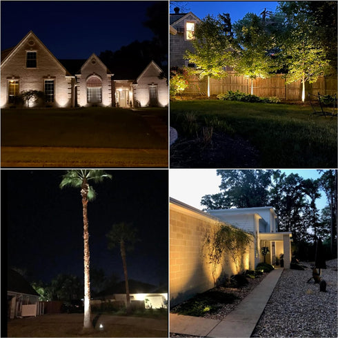 Malibu Low Voltage Landscape Lighting 20W Outdoor Spotlight G4 Halogen Bulb Weatherproof Lights for Low Voltage Landscape Lighting Floodlight Driv...