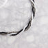 Black White Silver Gemstone Crystal Beaded Layered Choker Necklaces for Women, Dainty Y2k Handmade Triple Stone Beads Chain Twisted Necklace Beach...