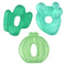 Itzy Ritzy Water-Filled Teethers - Cold Cutie Coolers Textured On Both Sides to Massage Sore Gums & Emerging Teeth - Can Be Chilled in Refrigerato...