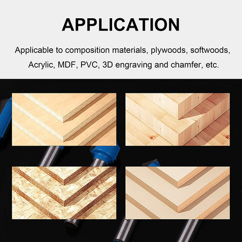 90 Degree V Groove and Round Nose Bit, Newdeli 1/4" Carbide 3D CNC Signmaking Lettering Engraving Router Bit, Woodworking Carving Cutting Tool...