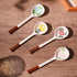 Ceramic Soup Spoons Set Asian Spoons Chinese Japanese Tablespoon for Ramen Pho Wonton Dumplings Miso - Set of 4...