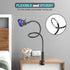 Gooseneck Phone Holder for Bed, Flexible Lazy Arm Mount 360 Adjustable Mobile Phone Clamp Bracket Stand Desk for iPhone 12 Mini Pro, 13, 11 Pro Xs...