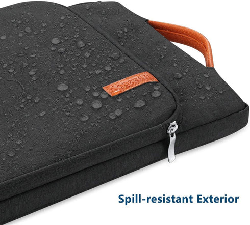 14 13.5 13.3 13 Inch Laptop Sleeve Shockproof Case Bag Compatible with MacBook Pro 14 13 inch/MacBook Air 13.3/ Dell XPS 13/ Surface Laptop 13.5/ ...