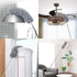 Ceiling Fan Cleaner Duster, UIMO Long Extendable Duster for High Ceilings, Telescopic Duster Fan Blade Cleaner Cleaning Supplies...
