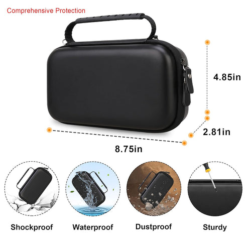 Carrying Case for Klein Tools 69149P/ MM300/ MM400 Electrical Test Kit, Electrician Digital Multimeter Meter Equipment Travel Holder Tool Pouch, P...