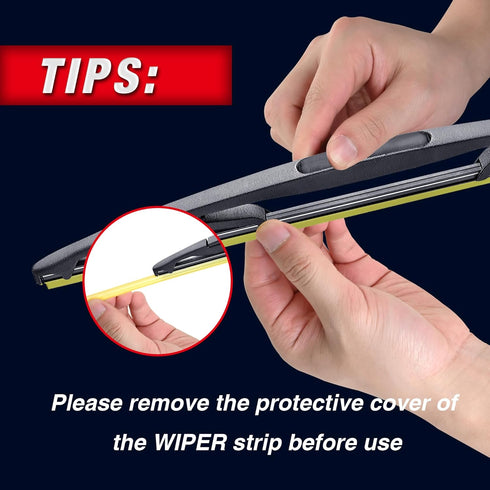 3 Wipers 20"/20"/12" Windshield Wiper Blades Replacement for Ford Escape 2012 2011 2010 2009 2008 OEM Quality Automotive Windshield Wiper Blades,P...