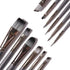 Fine Detail Paint Brush Set - (12 Piece Set) Miniature Brushes for Acrylic, Oil Watercolor, Model Craft Miniatures Painting, Paintbrushes, Profess...
