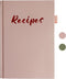 Recipe Book to Write in Your Own Recipes – Personal Blank Recipe Book to Make Your Own Family Cookbook, Custom Recipe Book with Empty Cookbook to ...