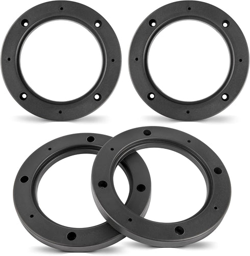 4 Inch Speaker Spacer Adapter Ring Mounting Bracket 4 PCS, Auto Car Universal Fit 4” Plastic Speaker Ring Adapter 0.43 Inch Depth, 4 Inch Plastic ...