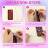 2pcs Beaded Phone Bracelet Strap, Crystal Butterfly Flower Pearl Phone Beaded Wrist Strap Phone Bracelet Lanyard for Women Phone Keychain Charm (W...