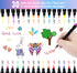 30 Fabric Markers Pens Set, 30 Colors Art Markers Set, Non Toxic, Indelible and Permanent Fabric Paint, Textile Marker Pen for T-shirt Fabric Bags...