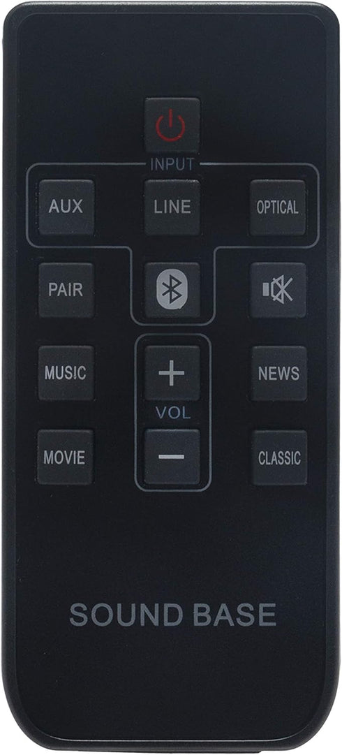 WIR113001-FA05 Replaced Remote fit for Sanyo Soundbar FWSB415E FWSA205E...