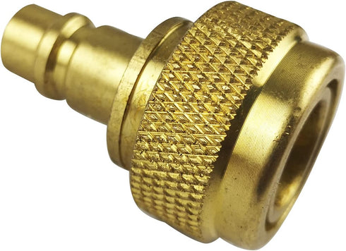 Quick Adapter Adjustable High and Low Side Connection R134a Quick Coupler Connection to R1234yf, R134a to R1234yf Conversion Kit for AC Refrigeran...