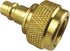 Quick Adapter Adjustable High and Low Side Connection R134a Quick Coupler Connection to R1234yf, R134a to R1234yf Conversion Kit for AC Refrigeran...