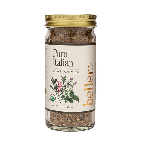 PURE ITALIAN | 0.8 oz | Organic Spice Blend Seasoning | Rachel Beller Nutrition Power Spicing...