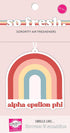 Alpha Epsilon Phi - Rainbow Air Freshener - 2/Pack - Flowers & Sunshine Scent...