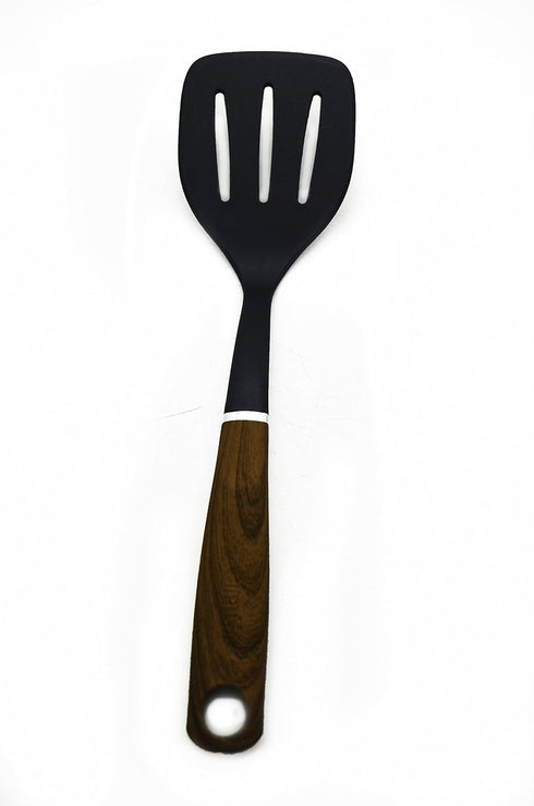 IMUSA USA Slotted Turner with Woodlook Handle...