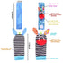 Wrist Rattle Foot Finder Socks Set for Baby Arm Hand Bracelet Rattle Feet Leg Ankle Socks Newborn Soft Sensory Toys Baby Socks Newborn Rattles Toy...
