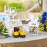 50PCS Baptism Favor Boxes, 2.2''x2.2''x2.2''Laser Cut Favor Boxes with 50 Ribbons for Baby Shower Favors Baptism Decorations First Communion Party...