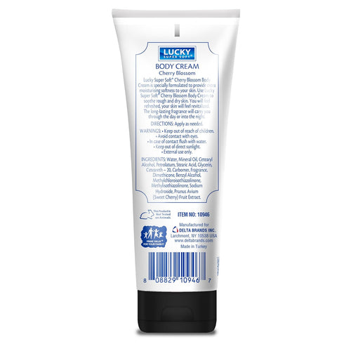 Lucky Super Soft Body Cream, Cherry Blossom, 8 Ounce...