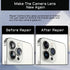 for iPhone 12 Pro OEM Rear Camera Lens Replacement with Dual-Sided Adhesive for iPhone 12PRO Back Camera Glass Lens with Fix Tool Repair Kit Tweez...