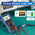 Digital Multimeter Tester,6000 Counts AC/DC Voltage&DC Current Multi Testers Voltmeter Measures Temperature/Resistance/Continuity/Diodes NCV/Date ...