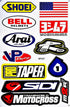 Dirt Bike Motorcycles Supercross Motocross ATV Lot 6 vinyl decals stickers D6015...