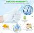 15 Count Dog Wipes Plant Oil Grooming Gloves Enhanced Cleaning Deodorizing Bath Wipes Waterless Cat Shampoo Pets Wipes for Paws, Butt, Face and Fu...