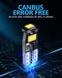 Yorkim 194 LED Bulb White CANBUS Error Free T10 LED 6-SMD 2835 Chipsets 2825 168 W5W Bulb No Polarity Replacement Bulbs for Map Dome Trunk Liscens...