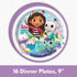 Unique Gabby's Dollhouse Party Supplies Pack for 16 Guests - Gabby Dollhouse Plates and Napkins, Table Cover, Forks, Sticker, Gabbys Doll House Bi...