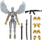 ONEST 1 Piece T13 Action Figure 3D Printed Robot Action Figures Multi-Jointed Movable Robot Toys Articulated Robot Dummy Action Figures for Game L...