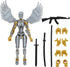 ONEST 1 Piece T13 Action Figure 3D Printed Robot Action Figures Multi-Jointed Movable Robot Toys Articulated Robot Dummy Action Figures for Game L...