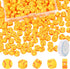 100 Pcs Baseball Beads for Jewelry Making, Sports Polymer Clay Beads Bulk with Box, 10mm Baseball Softball Beads Charms,Sports Ball Spacer Beads f...