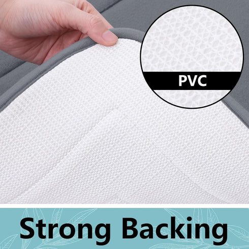 Arotive Memory Foam Bathroom Rug Mat 30x20, Ultra Soft and Absorbent Bath Mat, Machine Wash Dry, Comfortable Bath Rug Carpet for Bathroom Floor, T...