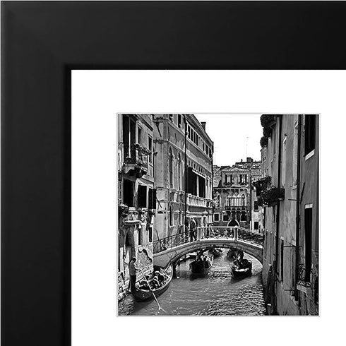 Americanflat 4x4 Picture Frame Collage with Shatter-Resistant Glass - Fits Four 4x4 Photos or Use as One 10x10 Picture Frame - Signature Collectio...