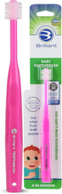 Brilliant Oral Care Baby Toothbrush with Soft Bristles and Round Head, for a Toddler Approved, Easy to Use All-Around Clean Mouth, Ages 0-2 Years,...