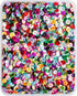 12000Pcs Bulk Loose Flake Sequins Rainbow Cup Paillette Confetti 5MM for DIY Crafts Wedding Party Christmas Decoration with Storage Box 80 Grams...