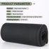 1 PC Car Steering Wheel Cover with 2 PCS Sewing Tool, 14.9In Durable Waterproof Leather Steering Wheel Protector, Universal Breathable Elastic Ste...