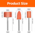 Sanding Bits for Dremel Rotary Tool, Grinding Stones Sanding Drill Bits with 1/8" Shank, Aluminum Oxide Sanding Accessories to Metal Rust Removal/...