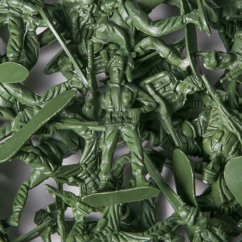 PROLOSO Toy Soliders Green Army Men Action Figures Plastic Army Men Sets Military Toys Various Poses Bulk Pack of 144...